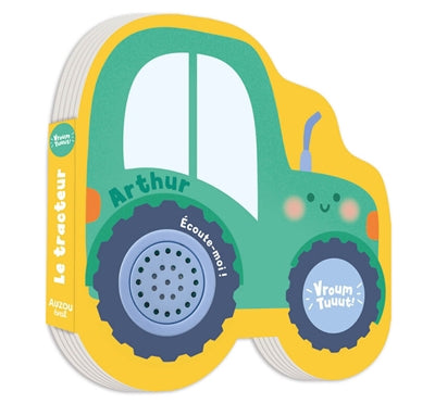 PETITS VEHICULES SONORES - ARTHUR LE TRACTEUR