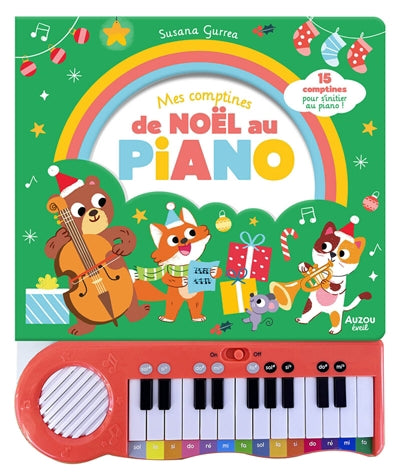 MON LIVRE PIANO - MES COMPTINES DE NOEL AU PIANO