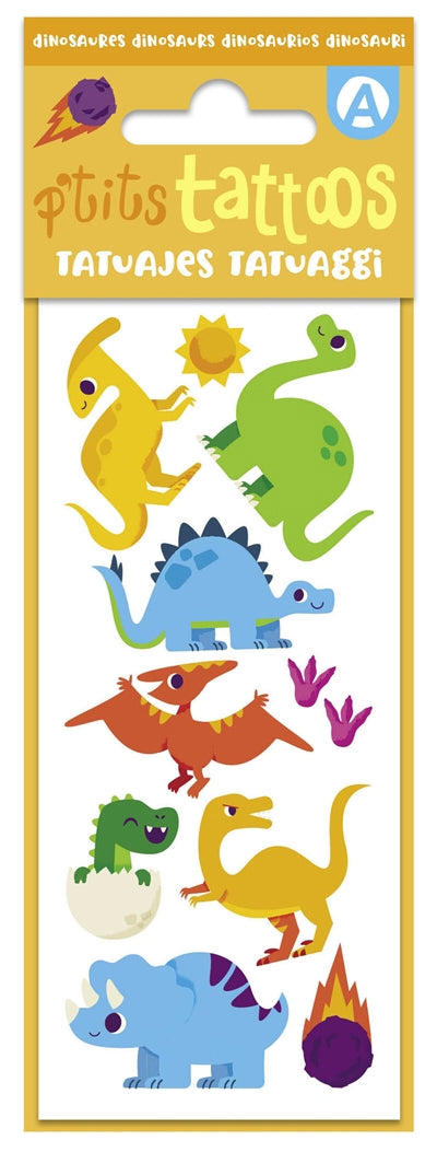 MES P'TITS TATTOOS DINOSAURES