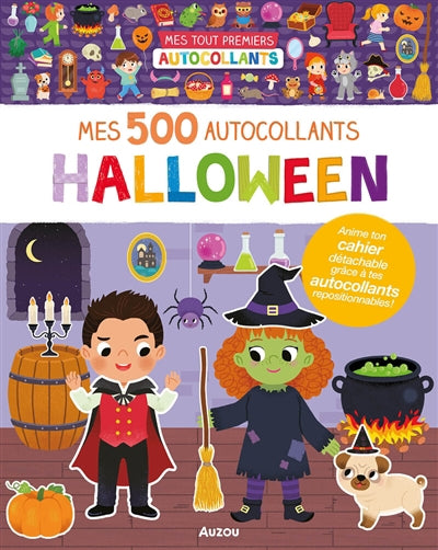 MES 500 AUTOCOLLANTS HALLOWEEN