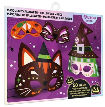 MA POCHETTE D'ARTISTE - MES MASQUES D'HALLOWEEN