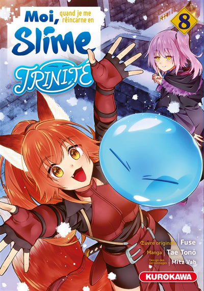 MOI, QUAND JE ME REINCARNE EN SLIME TRINITE T.08