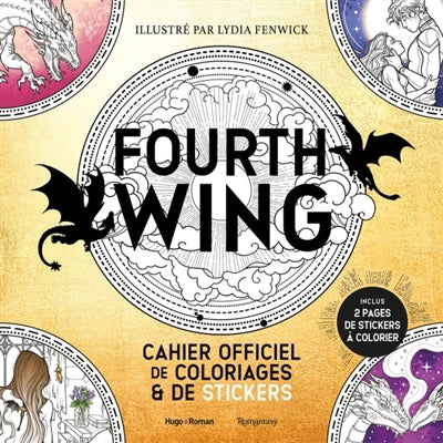 FOURTH WING -CAHIER OFFICIEL..COLORIAGES