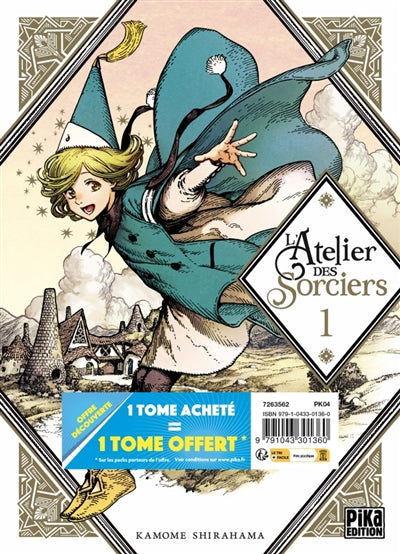 ATELIER DES SORCIERS T01 ET T02 -PACK