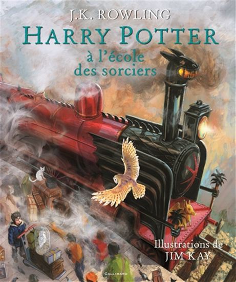 HARRY POTTER 1 ECOLE DES SORCIERS (Edition illustrée)