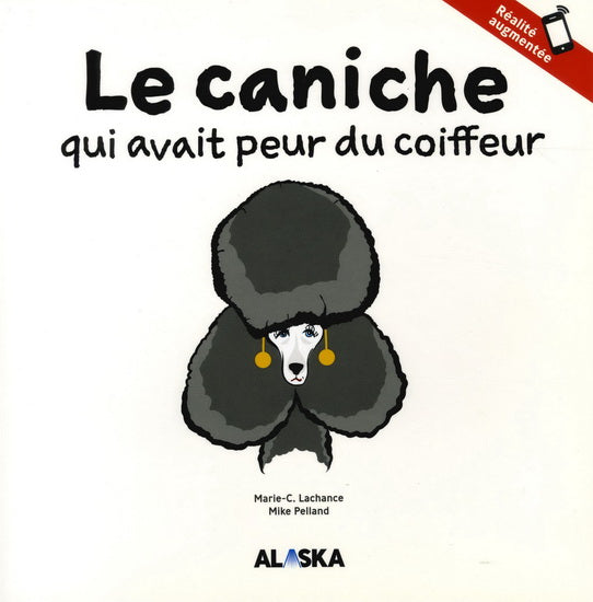 CANICHE QUI AVAIT PEUR DU COIFFEUR