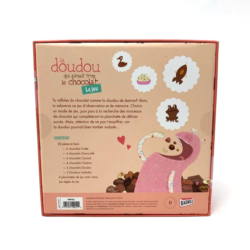LA DOUDOU QUI AIMAIT TROP LE CHOCOLAT (JEU)
