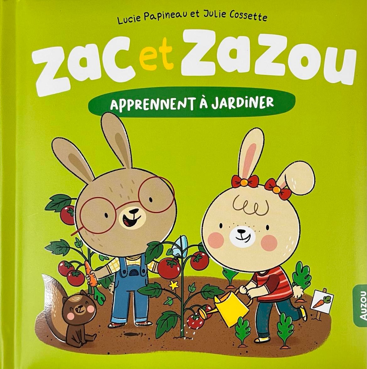 ZAC ET ZAZOU  APPRENNENT A JARDINER