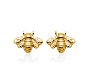 BOUCLES D'OREILLES STEELX ABEILLE ACIER OR T2XE750200