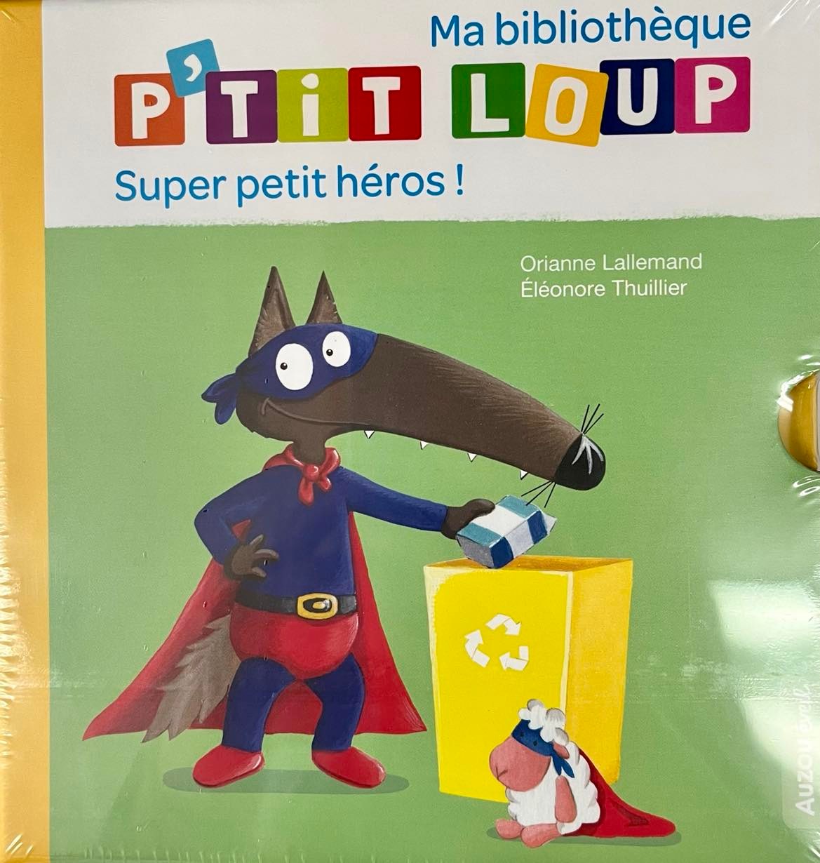 MA BIBLIOTHEQUE P'TIT LOUP - SUPER PETIT HEROS - CANADA