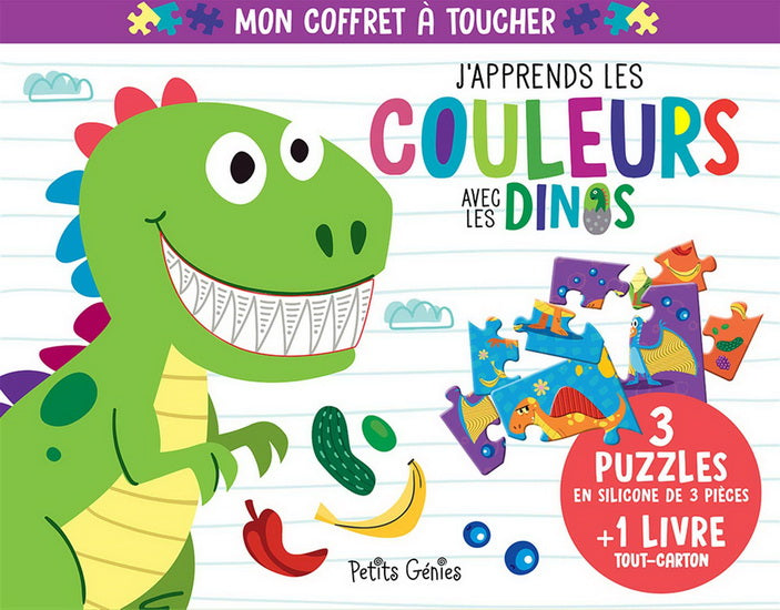 J'APPRENDS LES COULEURS AVEC LES DINOS