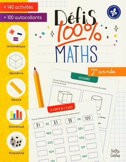 DEFIS 100% MATHS 2E ANNEE