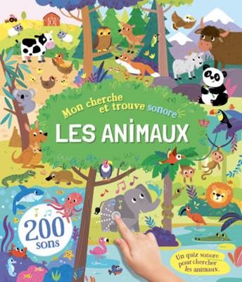 MON CHERCHE ET TROUVE SONORE  LES ANIMAUX