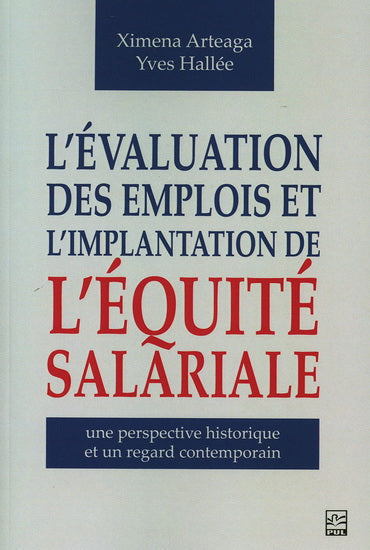 EVALUATION DES EMPLOIS ET L'IMPLANTATION DE L'EQUITE SALARIA