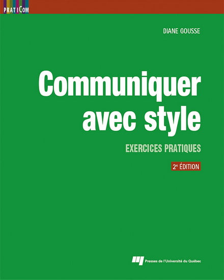 COMMUNIQUER AVEC STYLE 2E EDITION