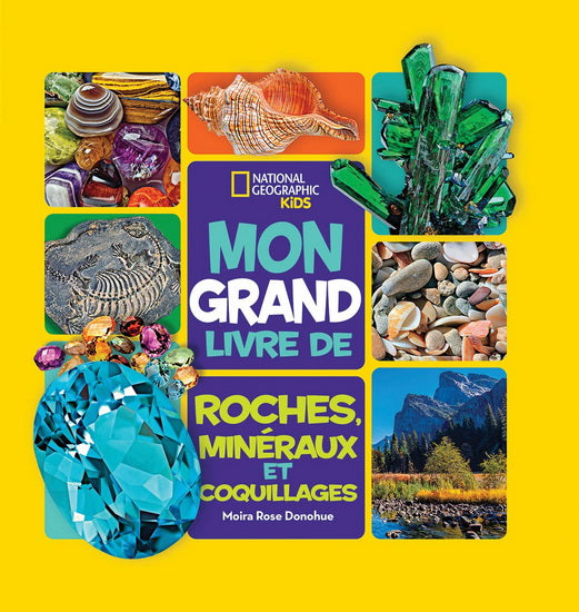 MON GRAND LIVRE DE ROCHES MINERAUX ET COQUILLAGES