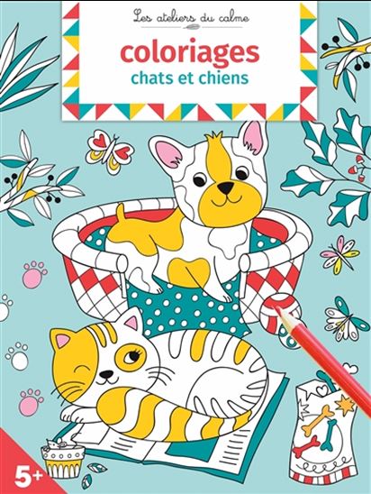 COLORIAGES CHATS ET CHIENS