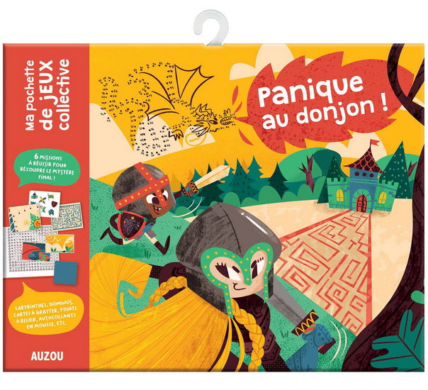 MA POCHETTE DE JEUX COLLECTIVE : PANIQUE AU DONJON!