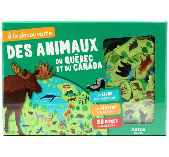 A LA DECOUVERTE DES ANIMAUX DU QUEBEC ET DU CANADA