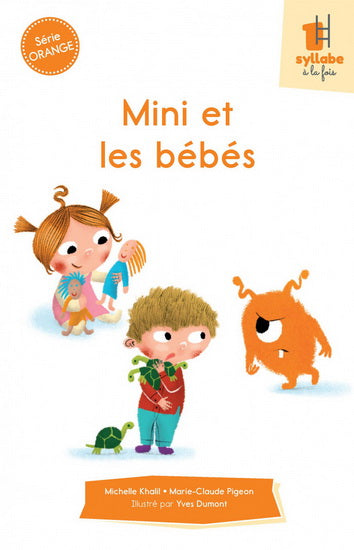 MINI ET LES BEBES - SERIE ORANGE