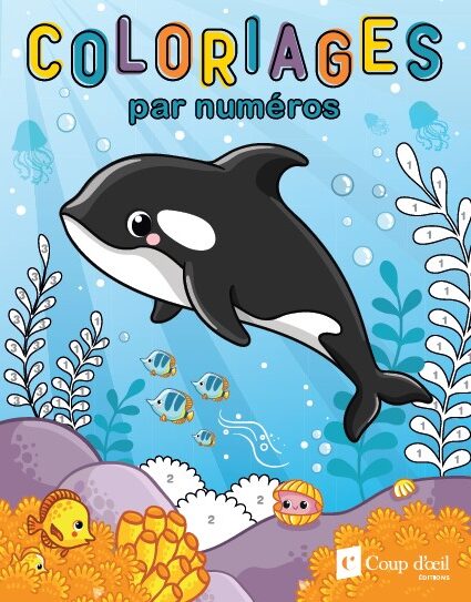 COLORIAGES PAR NUMEROS : EPAULARD