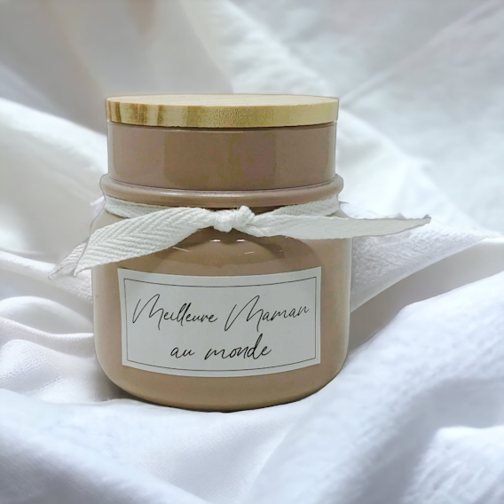 CHANDELLE MAMAN/PROF/MERCI/AMIE (LAVANDE/AGRUME)