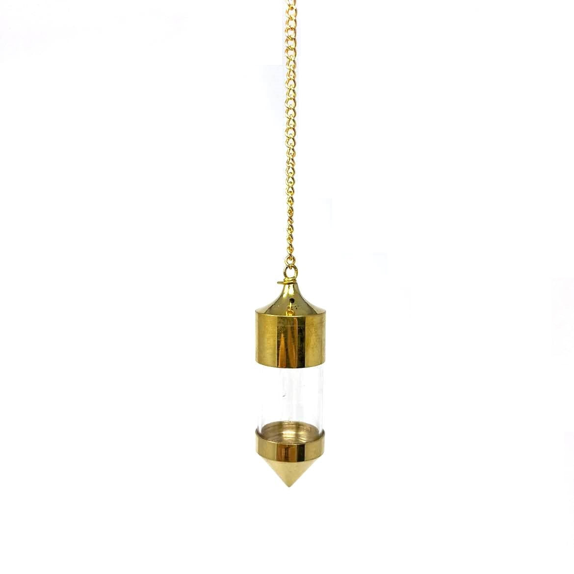 PENDULE TÉMOIN CONTENANT EN VERRE