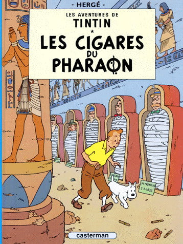 TINTIN #4  Les cigares du Pharaon