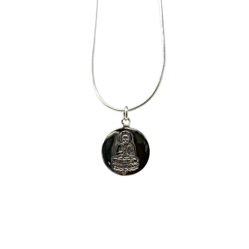 PENDENTIF BOUDDHA EN ARGENT