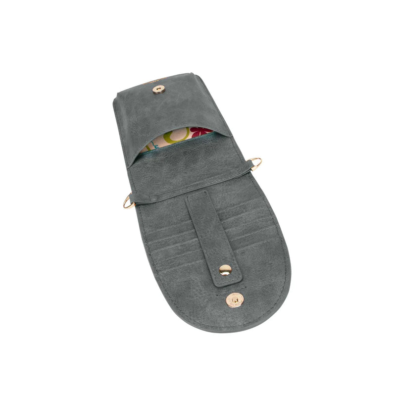 Mini sac à bandoulière Espe gris Librairie Boutique Vénus