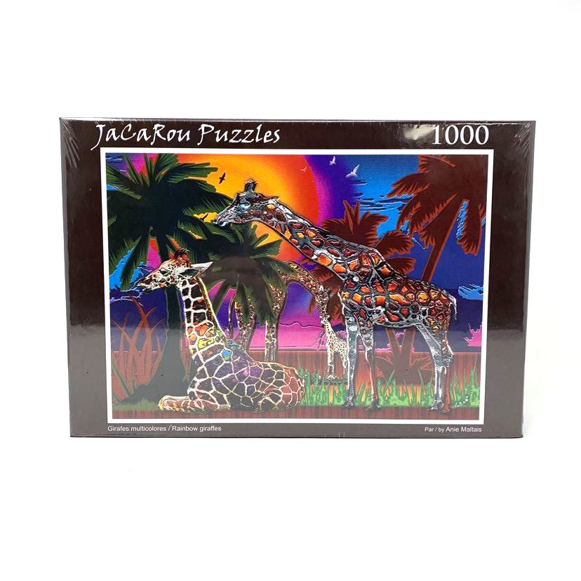 CASSE-TETE GIRAFES MULTICOLORES 1000 PCS JP-JM100019