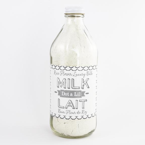 LAIT DE BAIN FLEUR DE RIZ - DOT & LIL