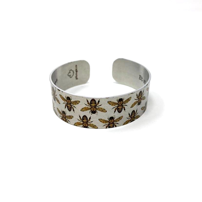 PETIT BRACELET ABEILLES EN METAL GIFTOLOGIE 