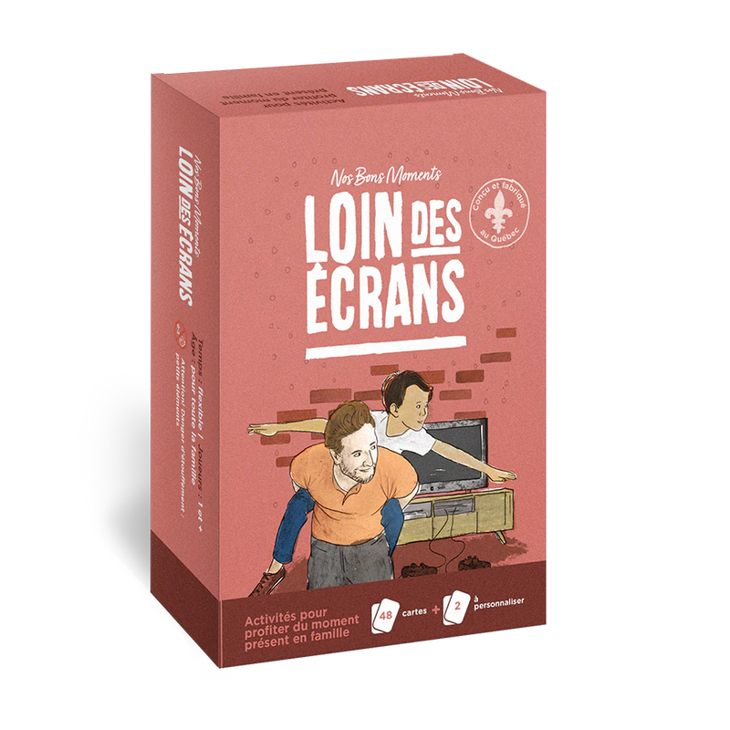 Jeux de cartes pour la famille Nos bons moments Loin des écrans