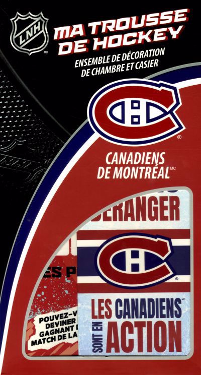 TROUSSE DE HOCKEY -CANADIENS DE MONTREAL