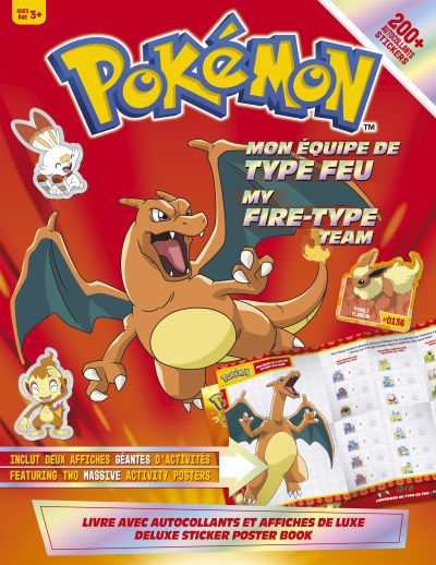 POKEMON -EQUIPE DE TYPE FEU