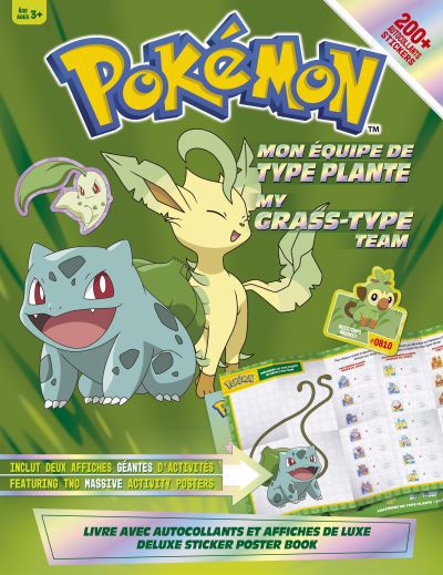 POKEMON -EQUIPE DE TYPE PLANTE