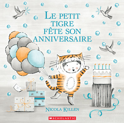 PETIT TIGRE FETE SON ANNIVERSAIRE