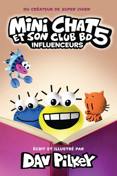 MINI CHAT ET SON CLUB BD 5 INFLUENCEURS