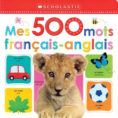 MES 500 MOTS FRANCAIS-ANGLAIS