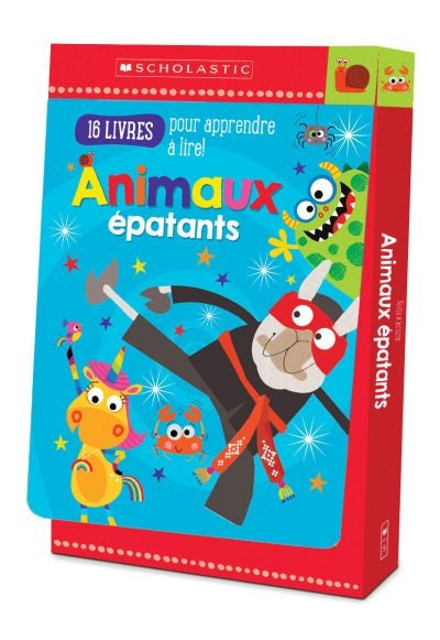 ANIMAUX EPATANTS, 16 LIVRES POUR APPRENDRE A LIRE !