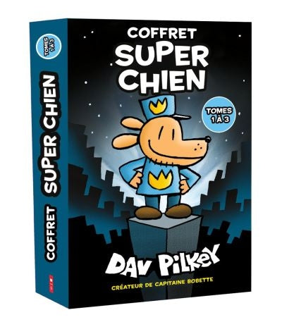 COFFRET SUPER CHIEN TOMES 1 À 3 | DAV PILKEY