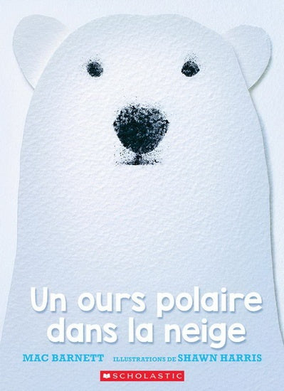 OURS POLAIRE DANS LA NEIGE