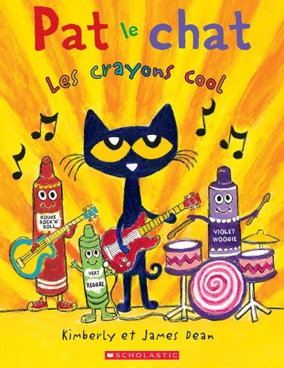 PAT LE CHAT ET LES CRAYONS COOL