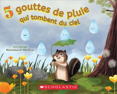 5 GOUTTES DE PLUIE TOMBENT DU CIEL