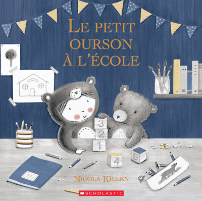 PETIT OURSON A L'ECOLE