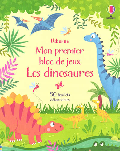 DINOSAURES - MON PREMIER BLOC DE JEUX