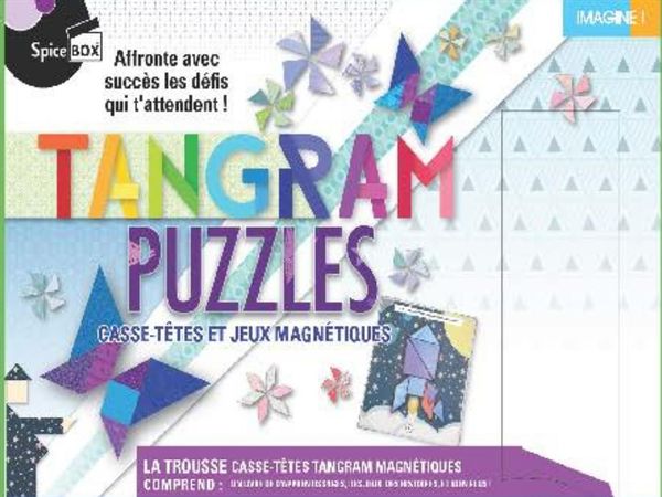 TANGRAM SORCIER  CASSE-TETES ET JEUX MAGNETIQUES