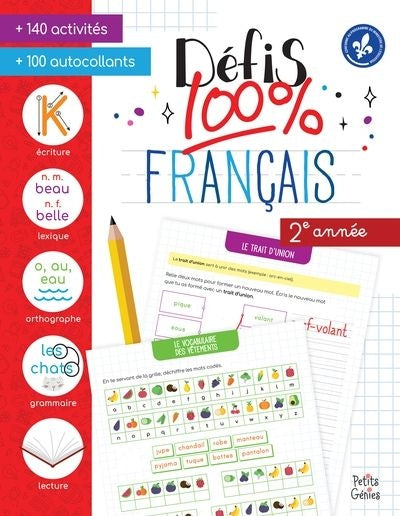 DEFIS 100% FRANCAIS 2E ANNEE