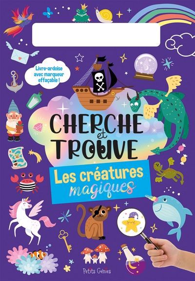 CHERCHE ET TROUVE  LES CREATURES MAGIQUES